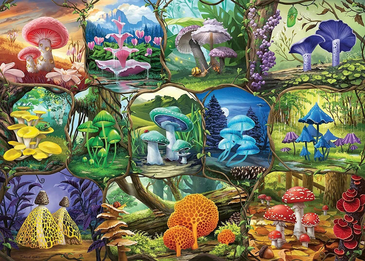 Ravensburger Beautiful Mushrooms 1000pc Puzzle