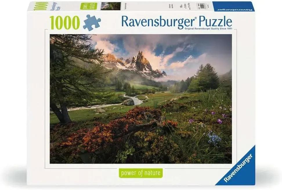Ravensburger Claree Valley French Alps 1000pc Puzzle