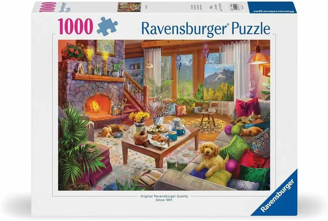 Ravensburger Cozy Cabin 1000 Pieces