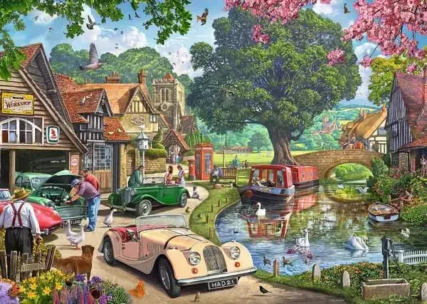 Ravensburger - Days Gone by 1000pc Puzzle