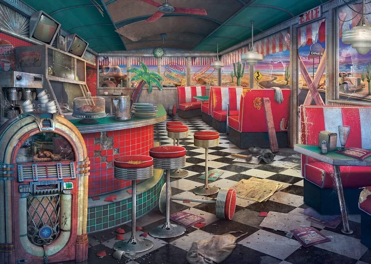 Ravensburger Decaying Diner 1000 Pieces
