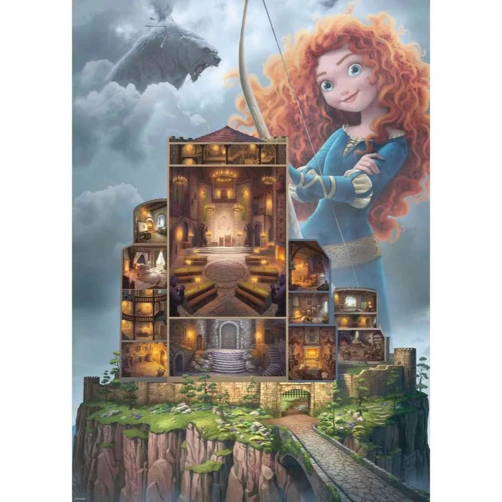 Ravensburger Disney Castles Merida 1000pc Puzzle - Hobbytech Toys