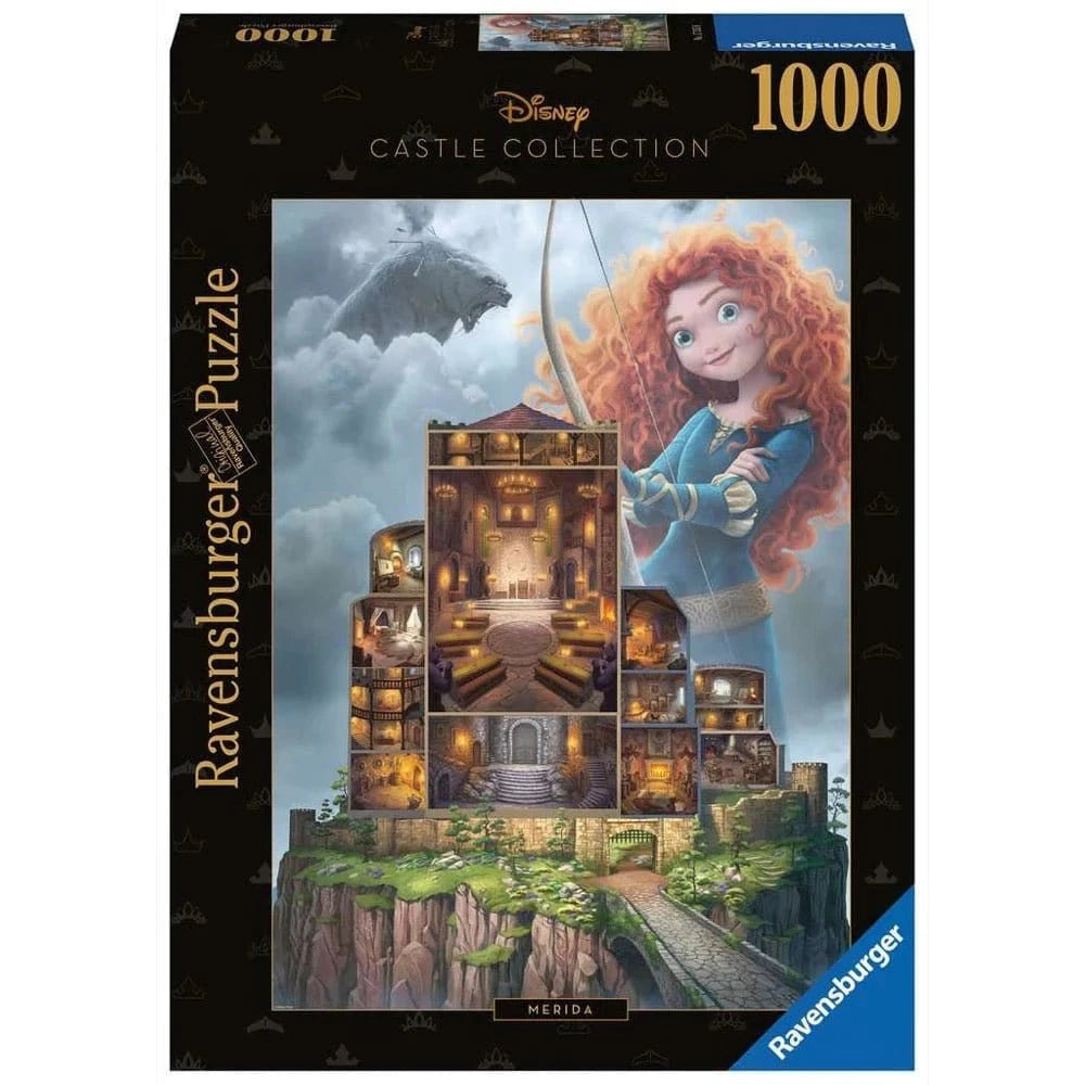 Ravensburger Disney Castles Merida 1000pc Puzzle - Hobbytech Toys