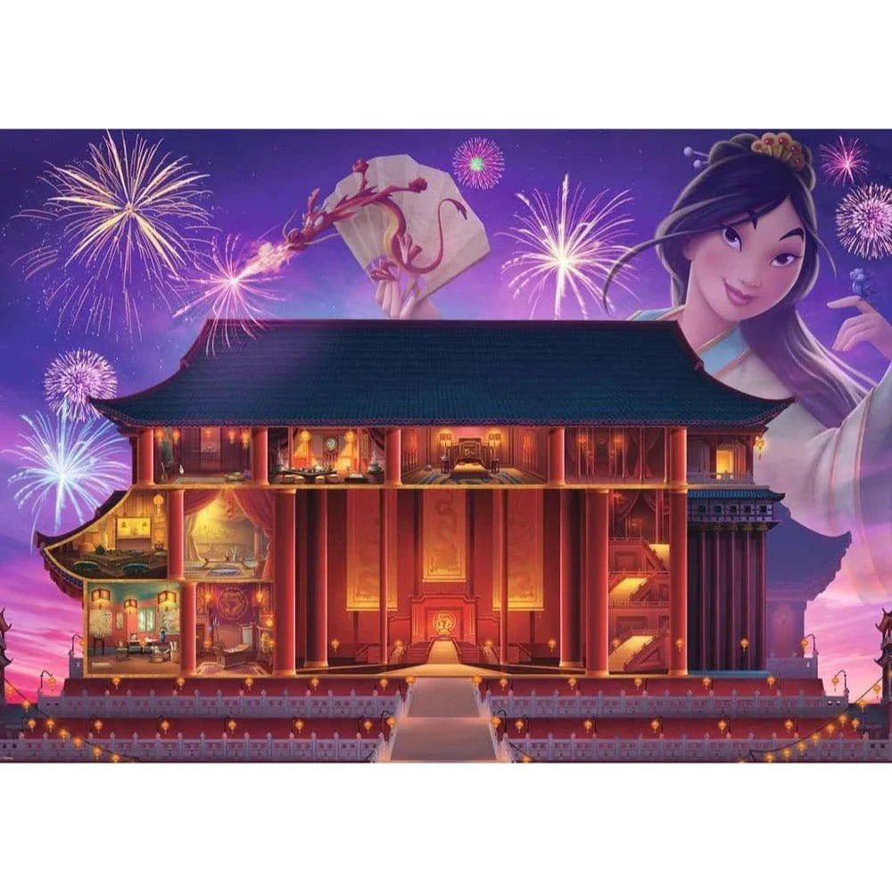 Ravensburger Disney Castles Mulan 1000pc Puzzle - Hobbytech Toys