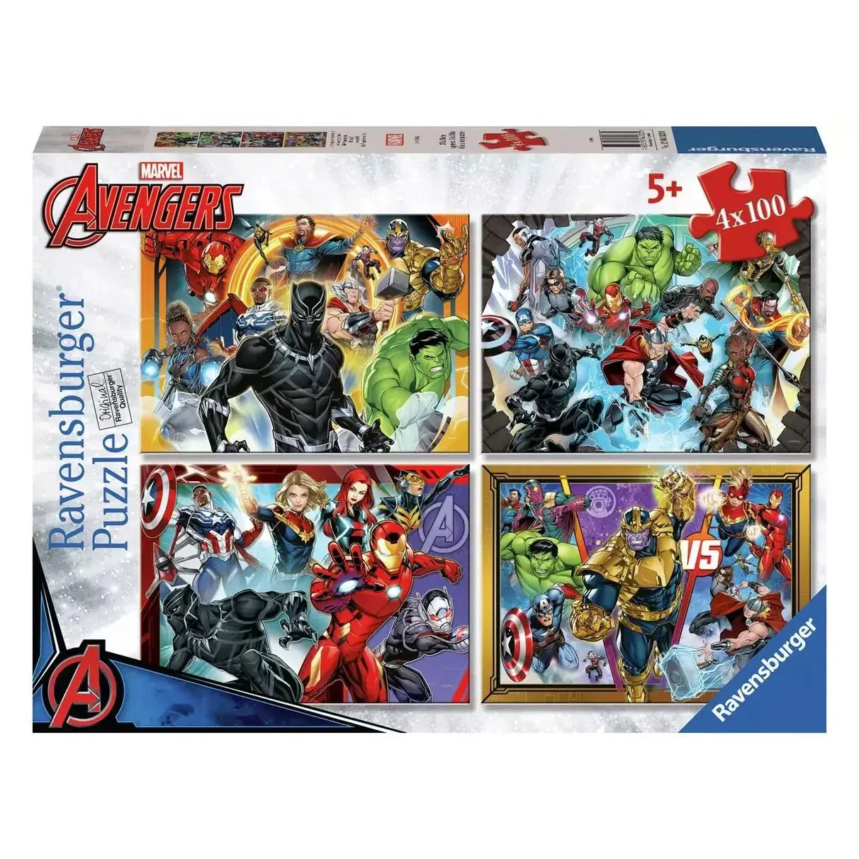 Ravensburger Disney Marvel Avengers Bumper Pack 4x100 Pieces