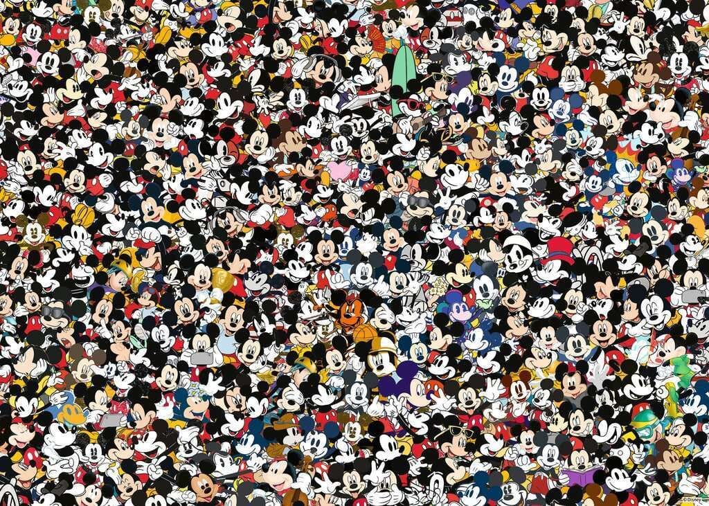 Ravensburger Disney Mickey Challenge 1000pc Puzzle