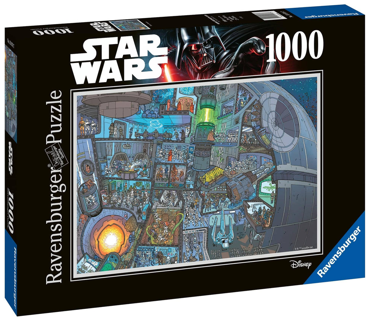 Ravensburger Disney Star Wars Where's Wookie 1000pc Puzzle