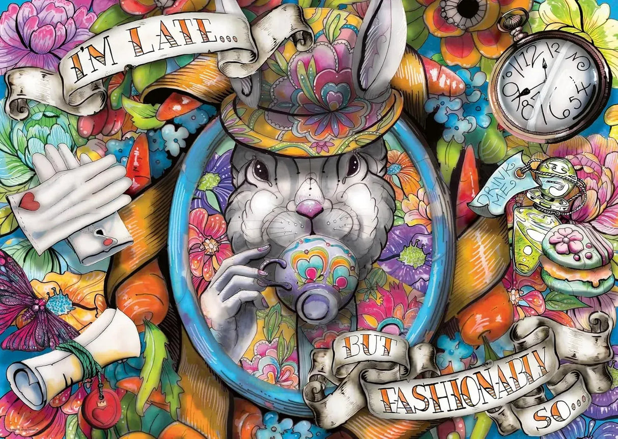 Ravensburger Fashionably Late 1000pc Puzzle