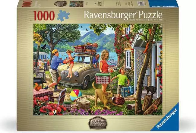 Ravensburger Holiday Cottage 1000pc Puzzle