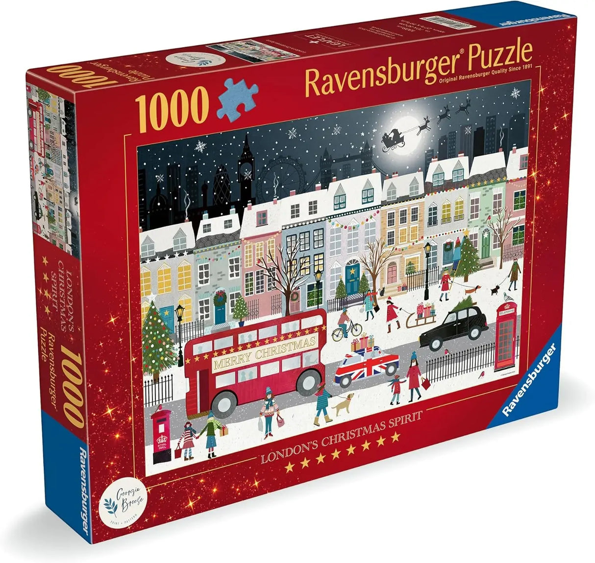 Ravensburger London's Christmas Spirit 1000pc Puzzle