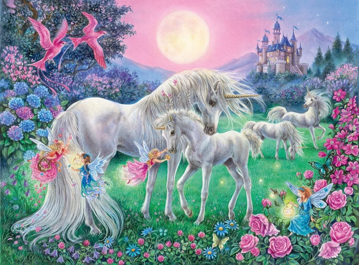 Ravensburger Magical Unicorns Puzzle 4x100 Pieces
