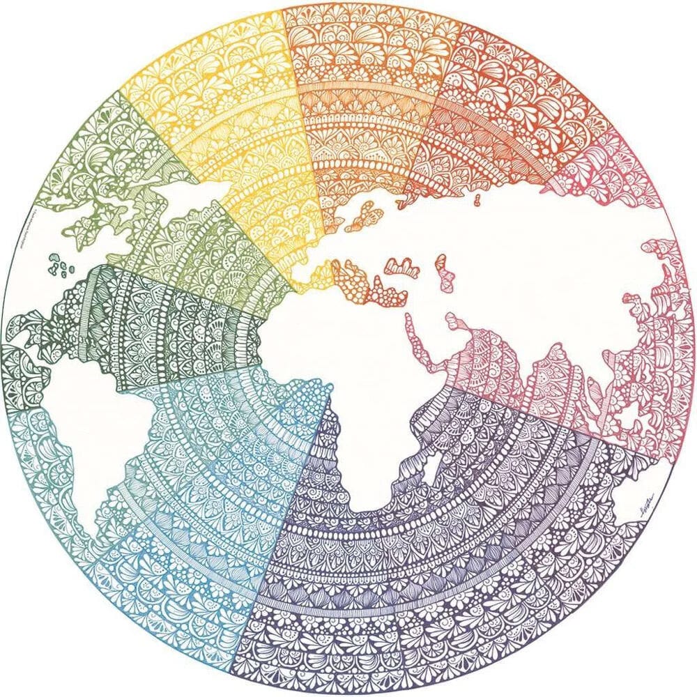 Ravensburger Mandala Circle 500pc Puzzle
