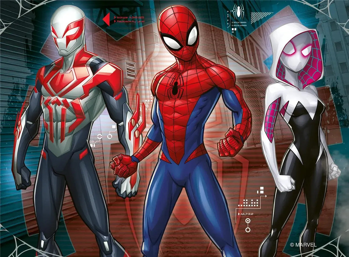 Ravensburger Marvel Spider-Man Puzzle 12/16/20/24 Pieces