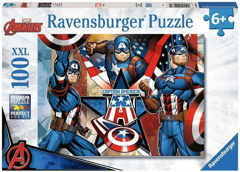 Ravensburger Marvel The First Avenger 100pc Puzzle