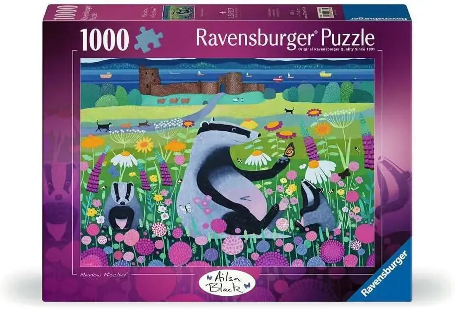 Ravensburger Meadow Mischief 1000pc Puzzle