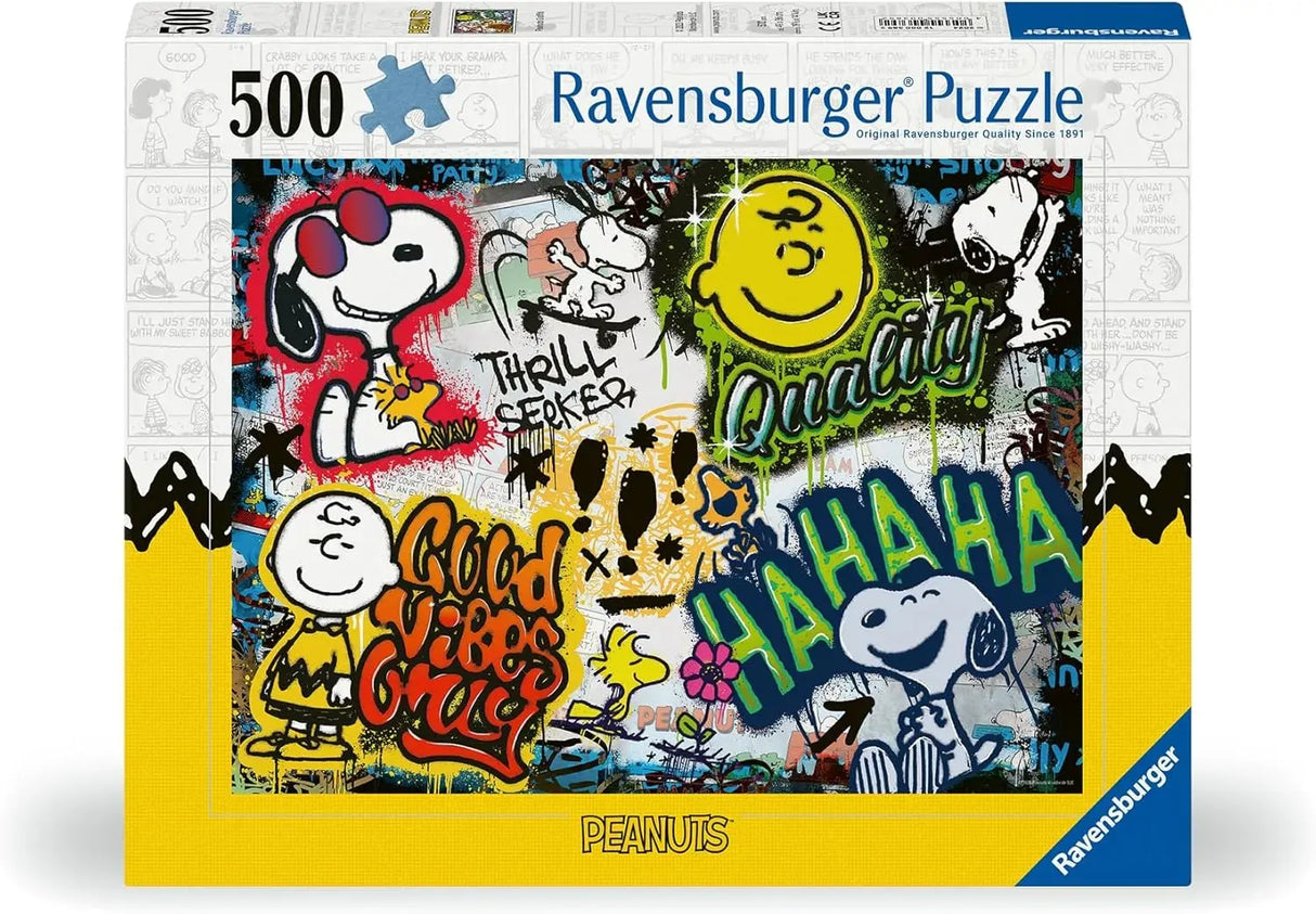 Ravensburger Peanuts Graffiti 500pc Puzzle