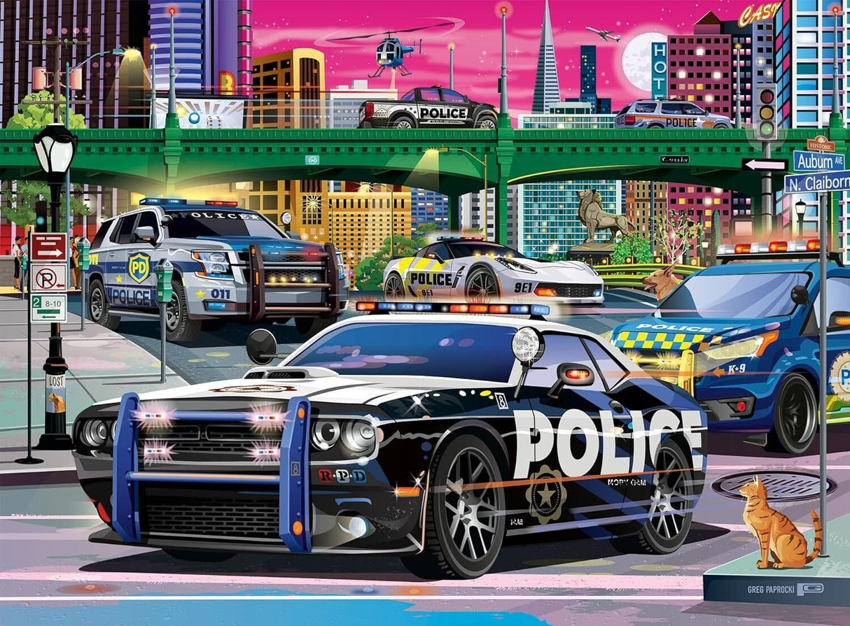 Ravensburger - Police on Patrol 150pc Puzzle