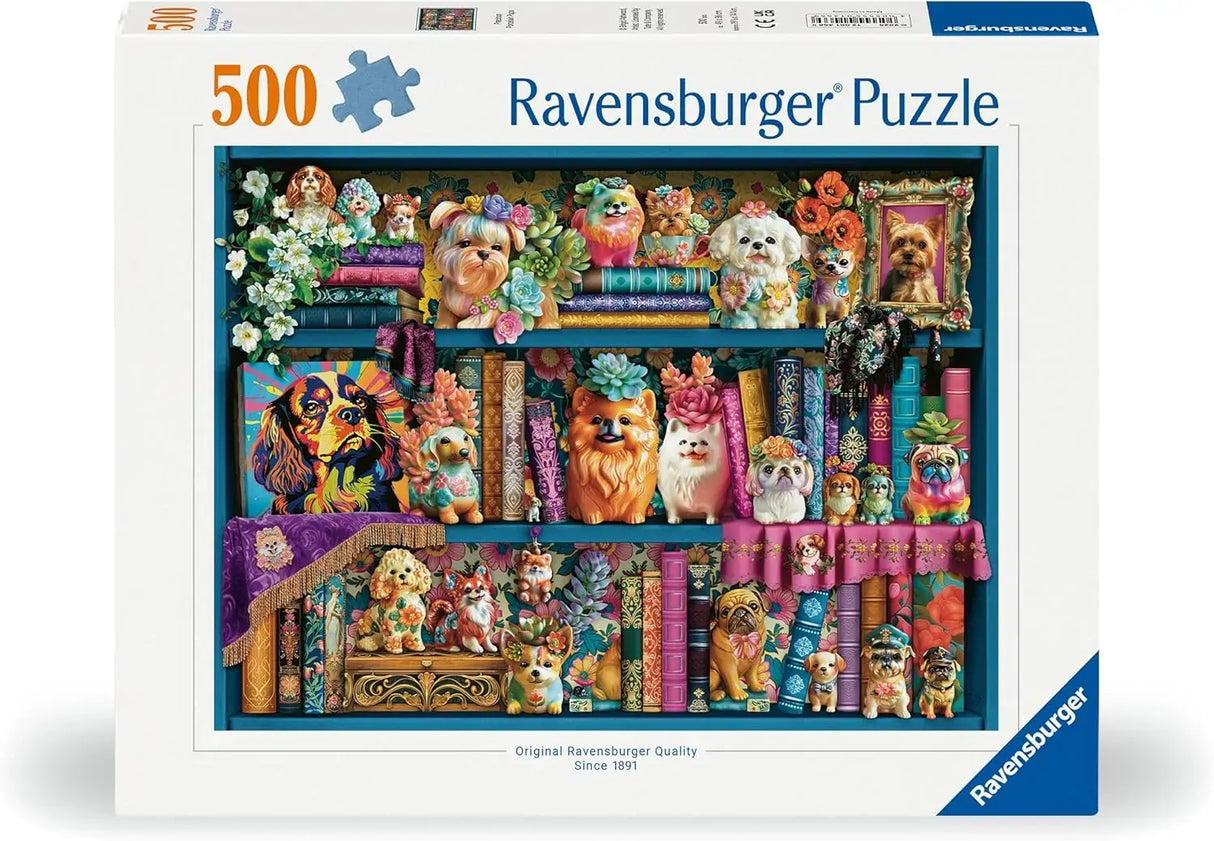 Ravensburger - Precious Porcelain Pups 500pc Puzzle