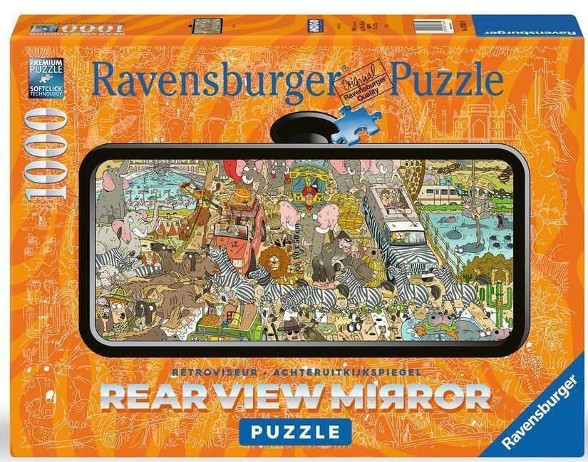 Ravensburger Rearview Mirror Safari 1000pc Puzzle
