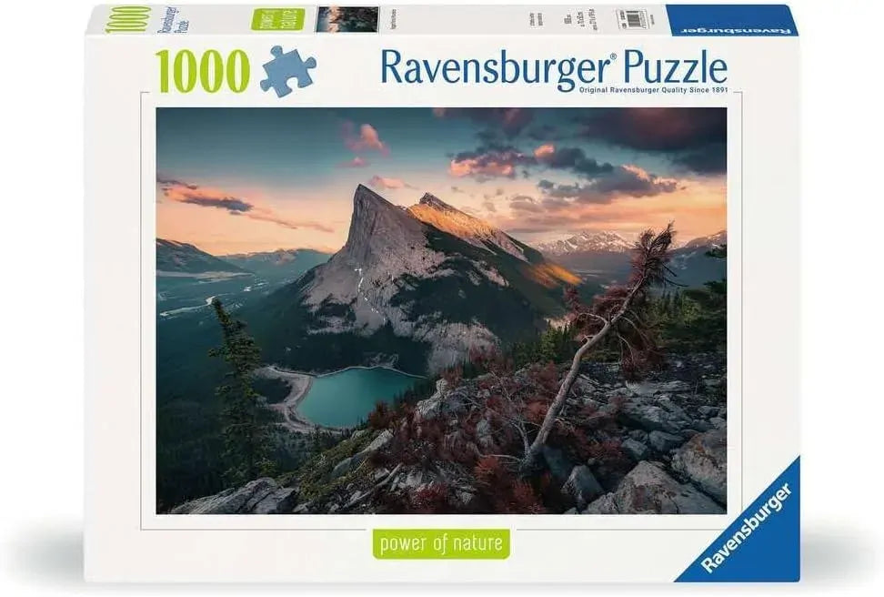 Ravensburger Rugged Rocky Mountains 1000pc Puzzle