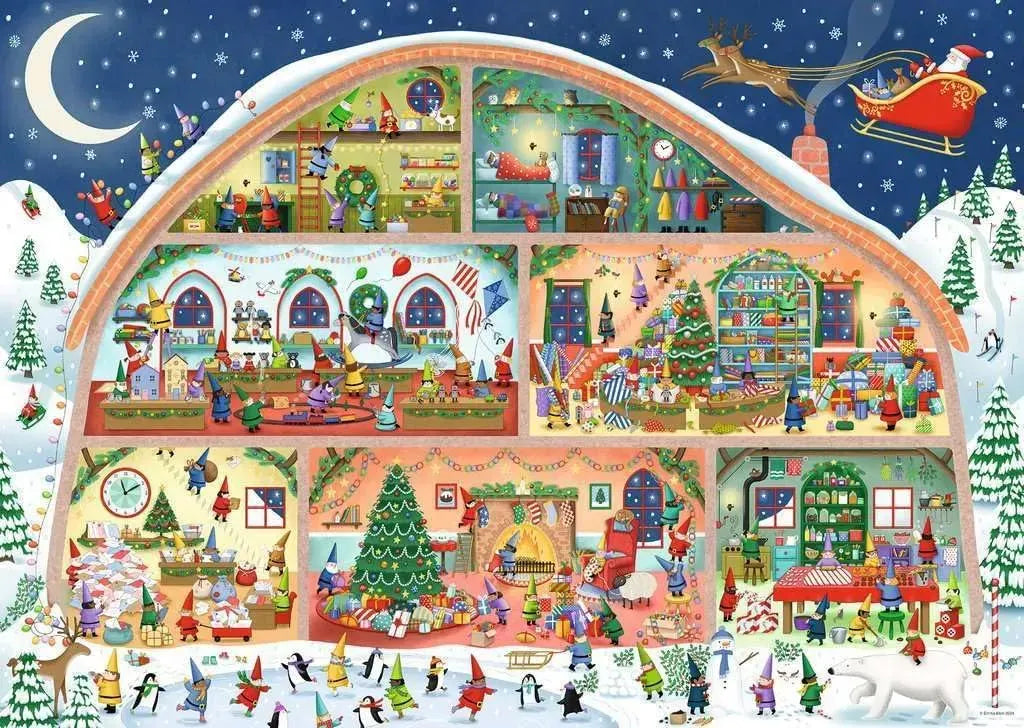 Ravensburger Santa's Workshop 1000pc Puzzle