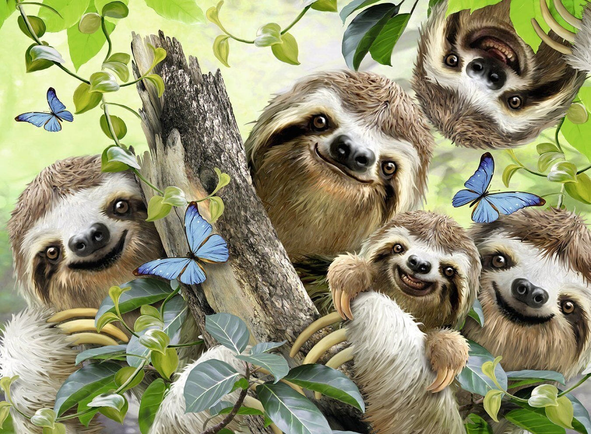 Ravensburger Sloth Selfie 500pc Puzzle