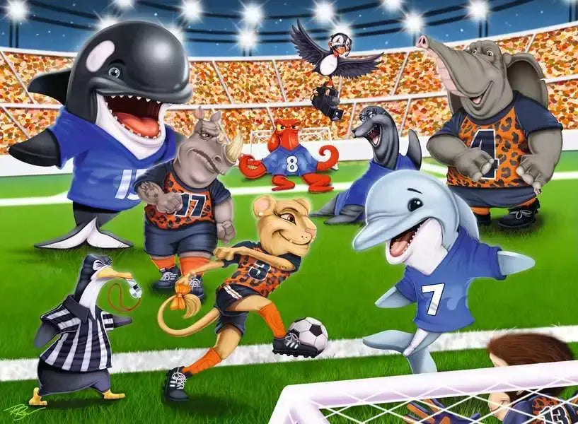 Ravensburger Soccer Field Flair 150pc Puzzle
