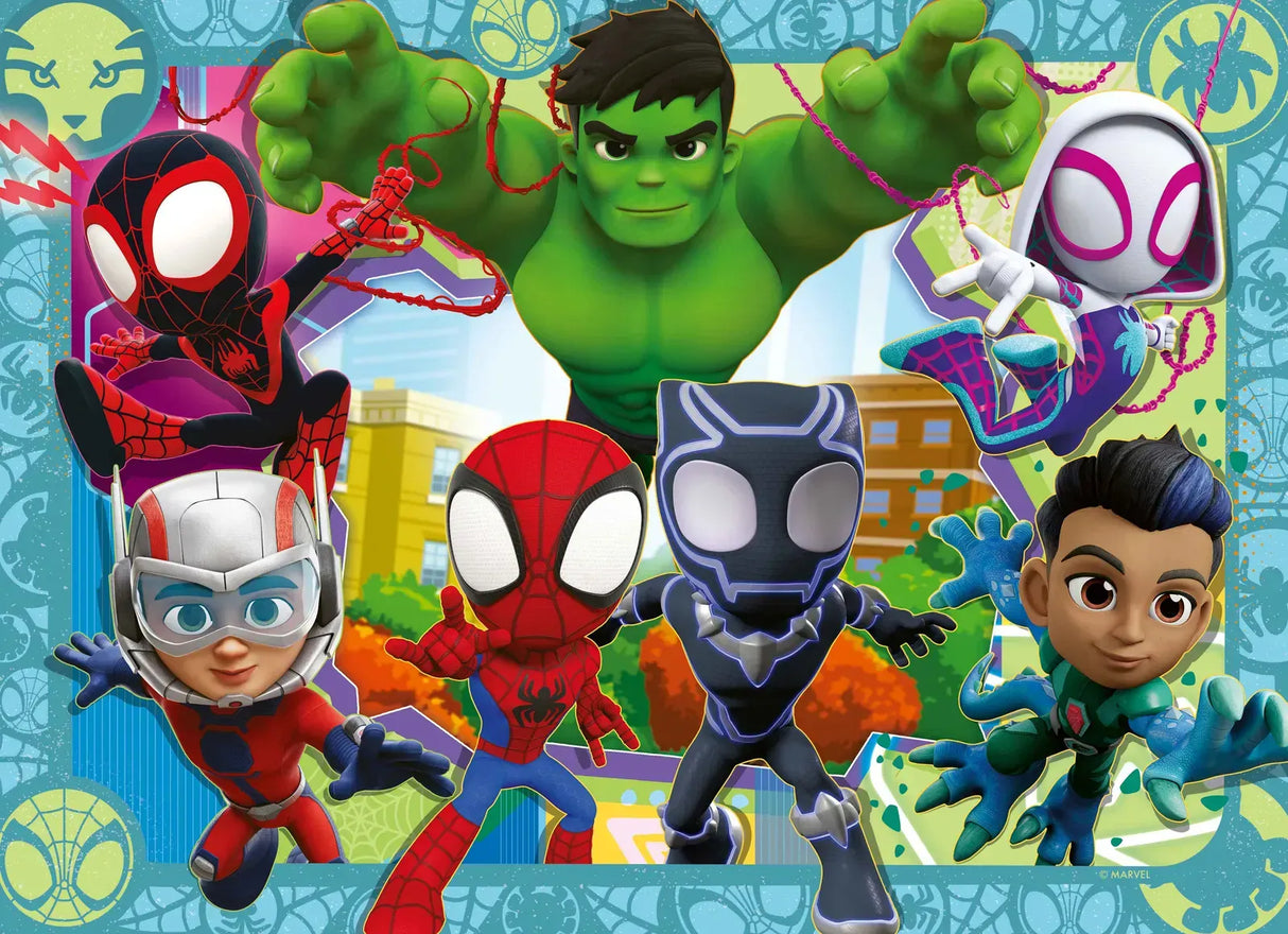 Ravensburger Spidey's Team Bumper Pack Puzzle 4x42 Pieces