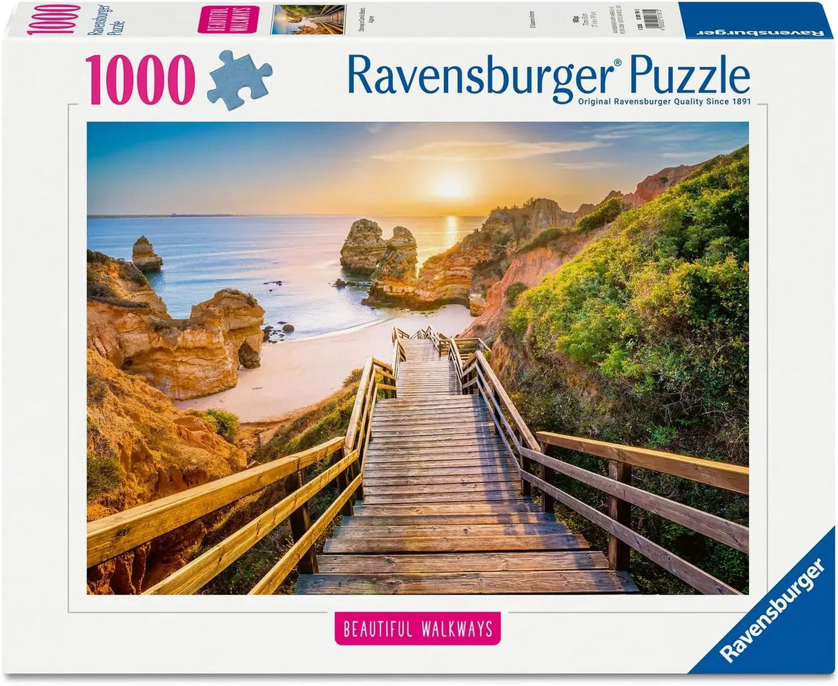 Ravensburger Stairway to Camilo Beach, Algarve 1000pc Puzzle