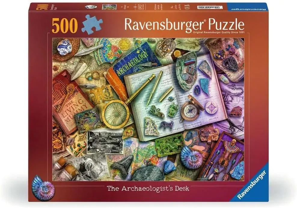 Ravensburger The Archaeologist's Desk 500pc Puzzle