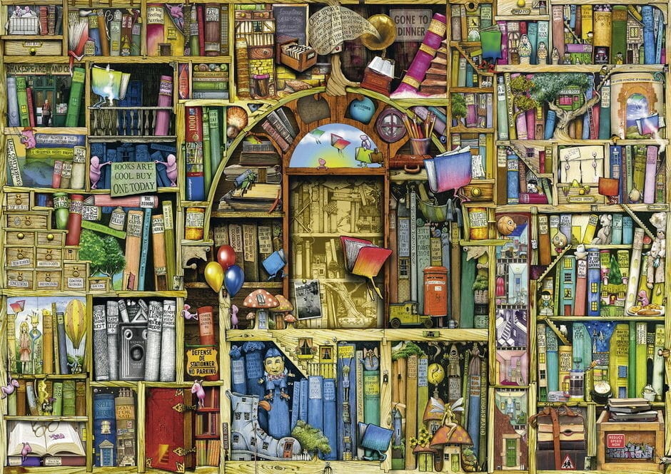 Ravensburger - The Bizarre Bookshop No 2 1000pc Puzzle