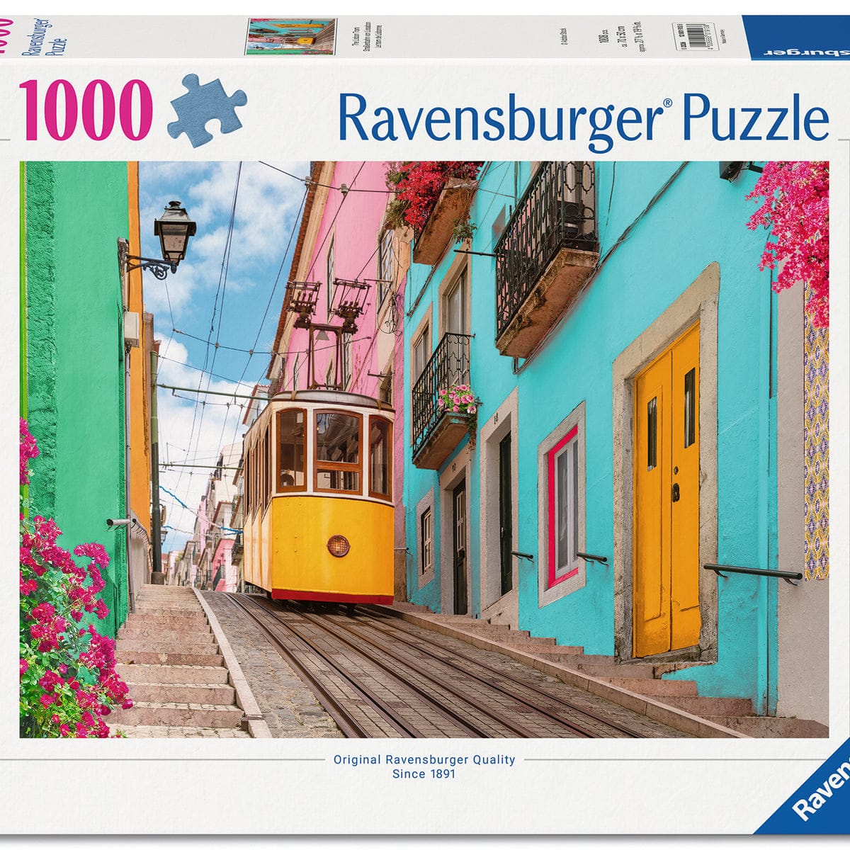 Ravensburger Lisbon Tram front of box