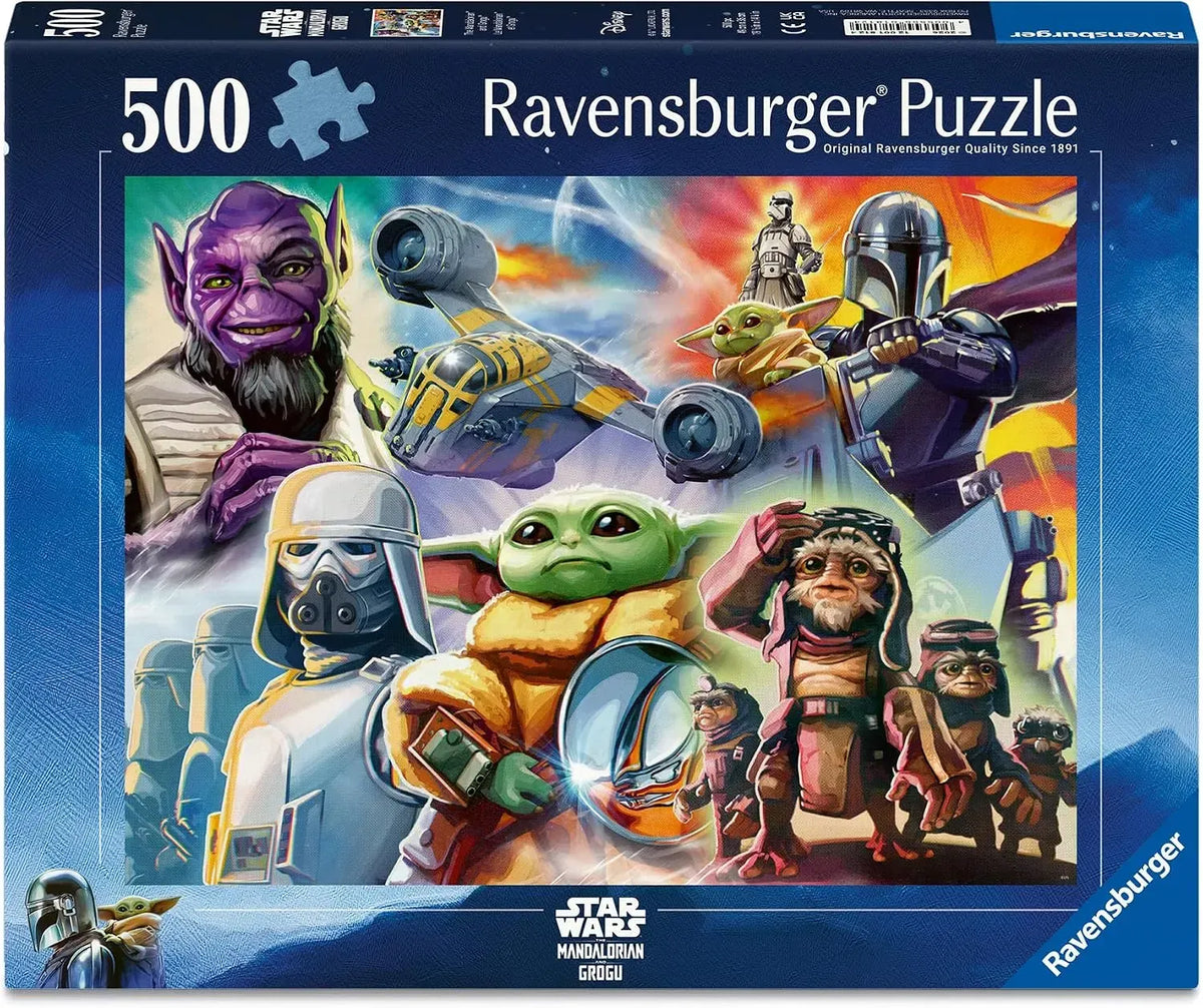 Ravensburger - The Mandalorian and Grogu Puzzle 500 pieces