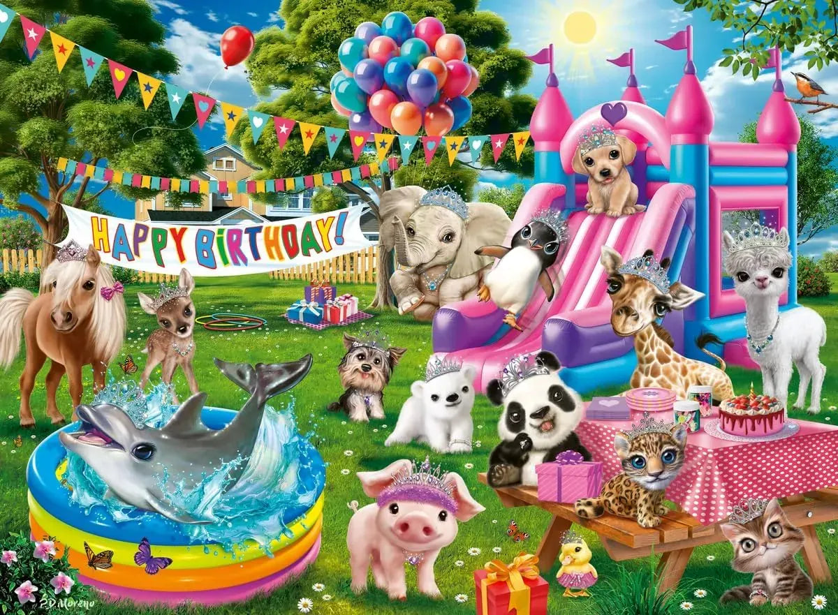 Ravensburger Tiara Birthday Party 100pc Puzzle