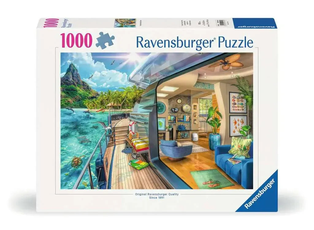 Ravensburger - Tropical Island Charter 1000pc Puzzle