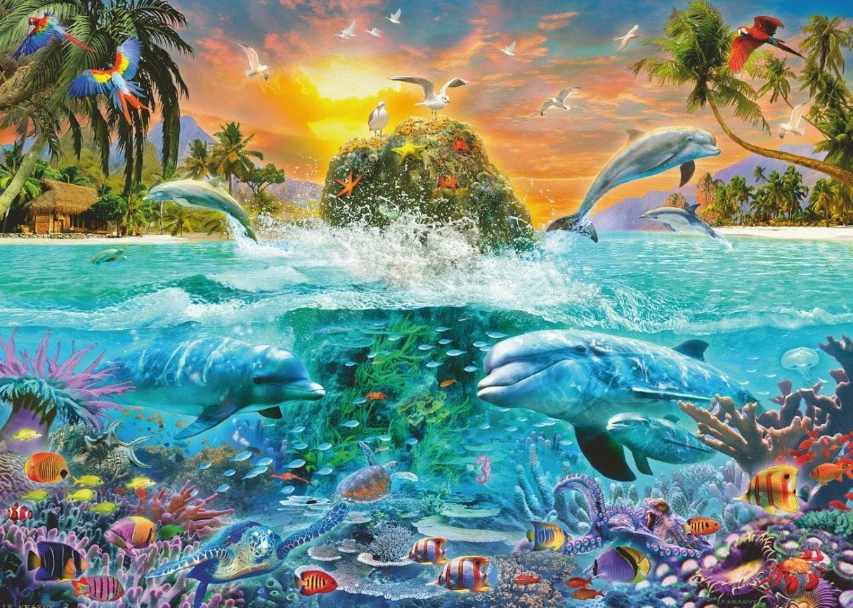 Ravensburger Underwater Island 1000pc Puzzle