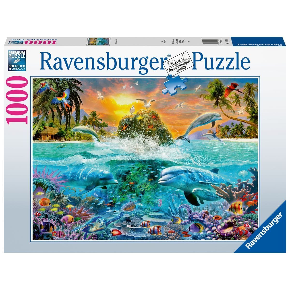 Ravensburger Underwater Island 1000pc Puzzle