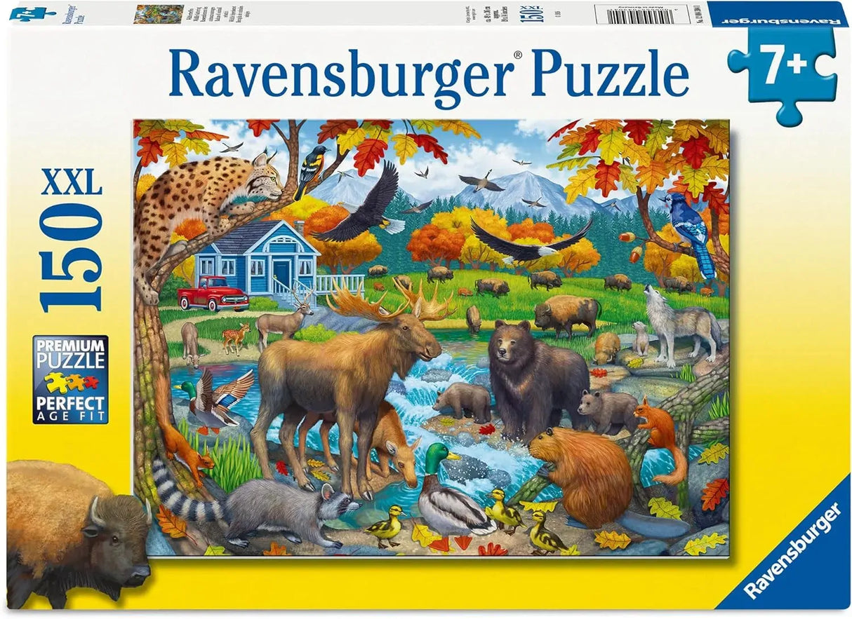 Ravensburger - Wildlife Gathering 150pc Puzzle