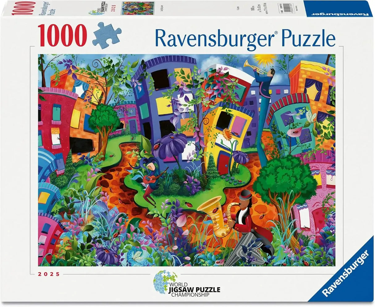 Ravensburger WJPC'25: Lady Bug Lane 1000pc Puzzle