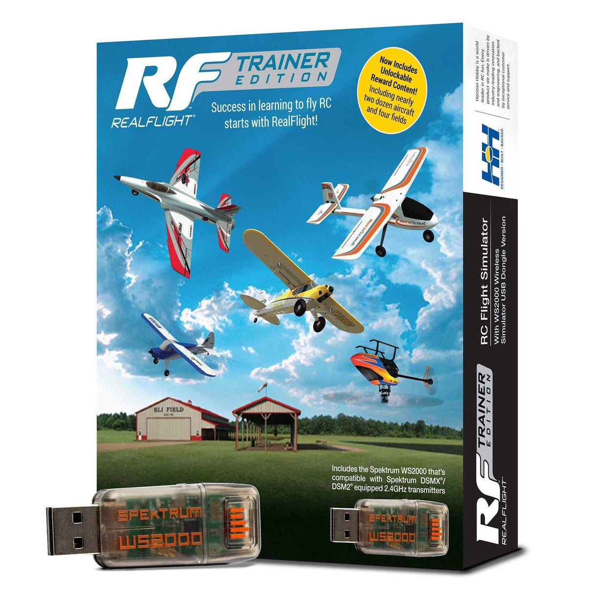 RealFlight Trainer Edition Flight Simulator with WS2000 Wireless Interface - Hobbytech Toys