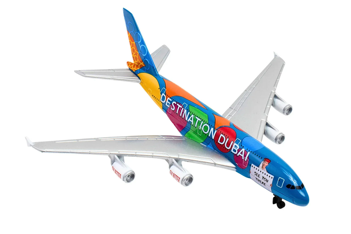 Realtoy Emirates A380 Diecast Toy Plane