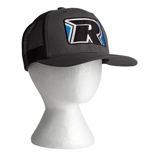 Reedy 2022 Trucker Hat curved bill charcoal black