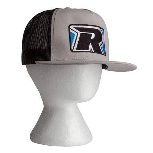 Reedy 2022 Trucker Hat, Flat Bill, silver/black 97078