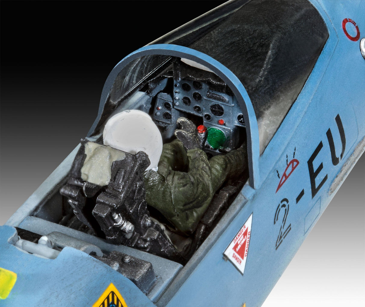 Revell 03813 1/48 Dassault Mirage 2000C Plastic Model Kit - Hobbytech Toys