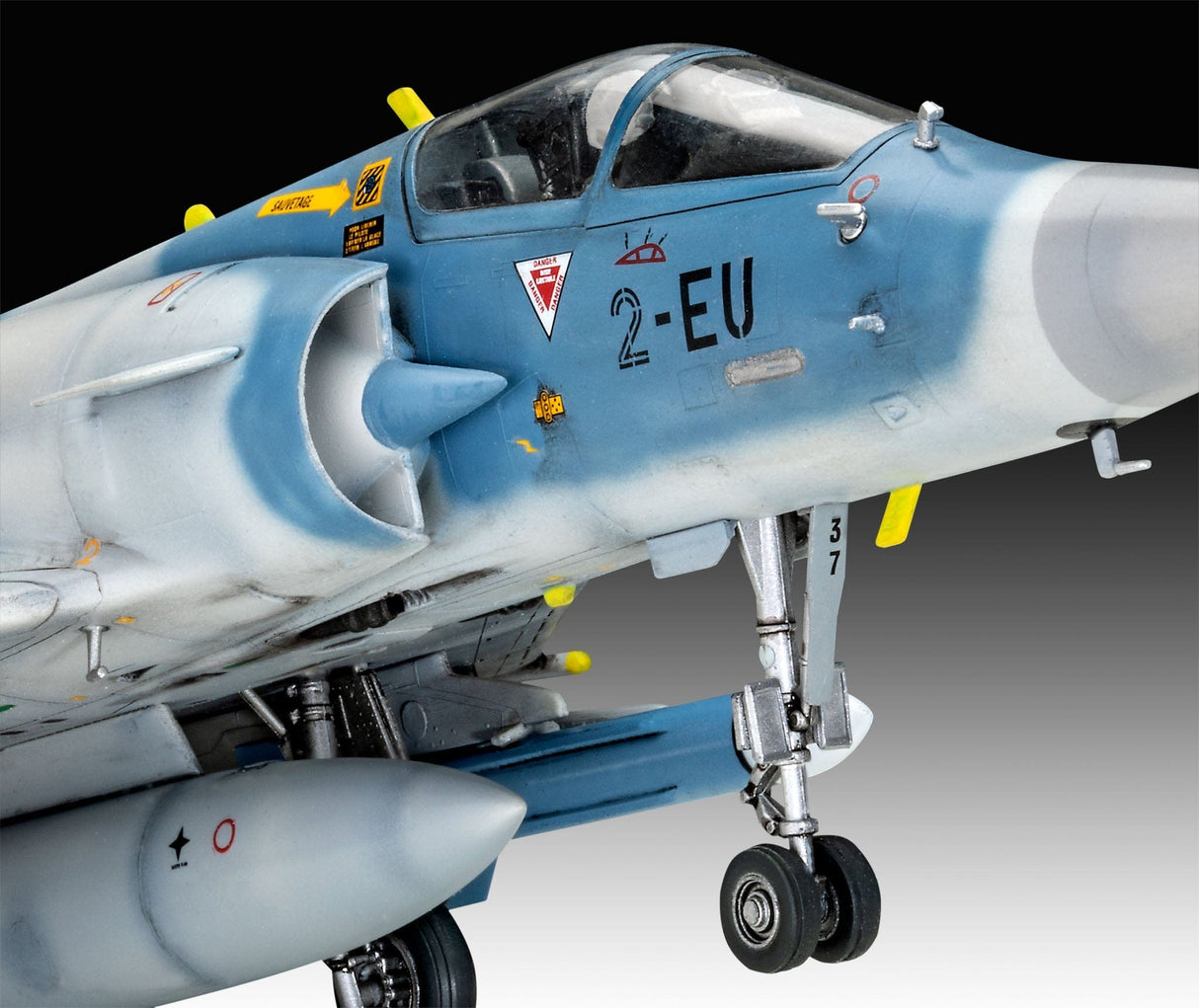 Revell 03813 1/48 Dassault Mirage 2000C Plastic Model Kit - Hobbytech Toys