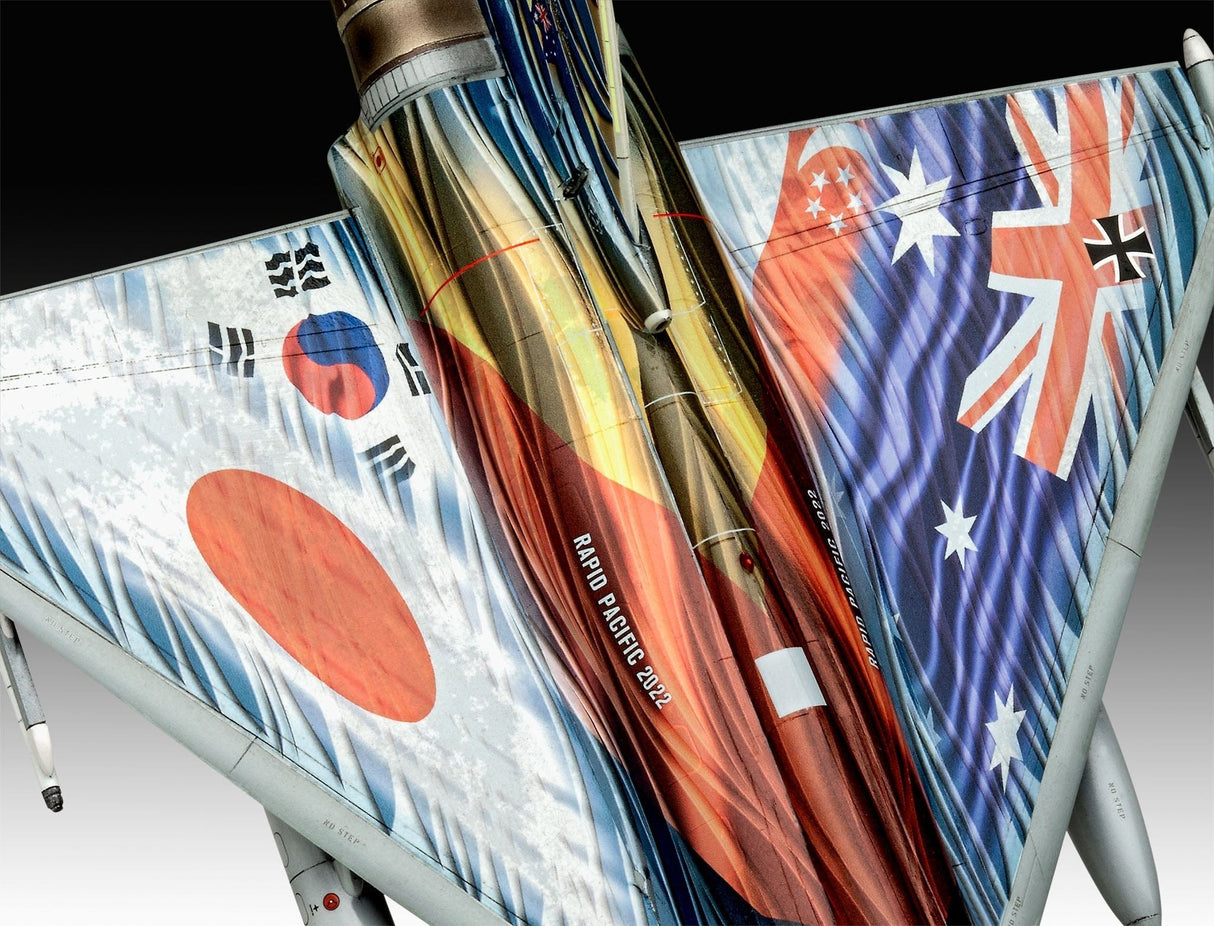 Revell 05649 1/72 Eurofighter – Pacific Exclusive Edition Plastic Model Kit - Hobbytech Toys