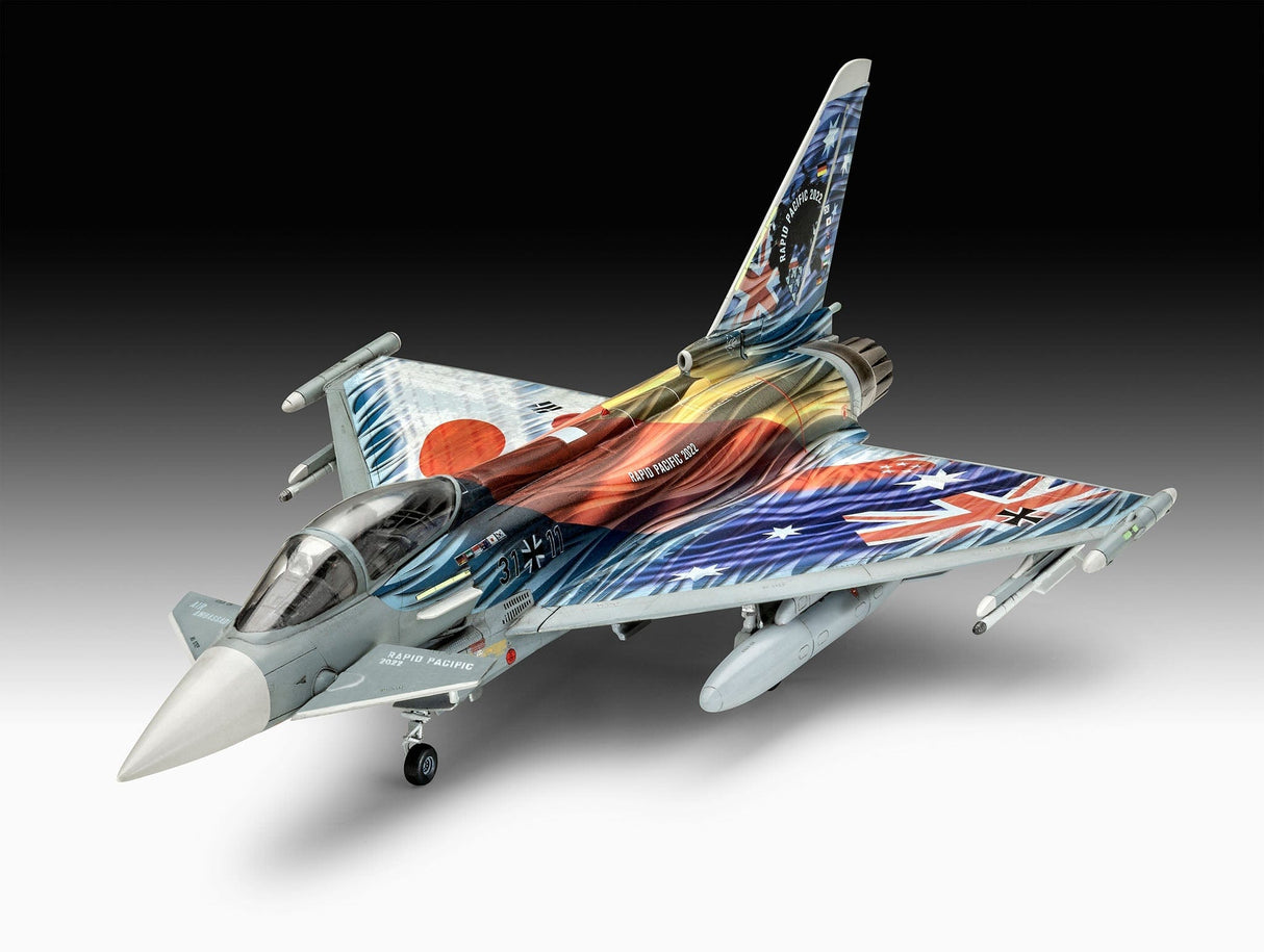 Revell 05649 1/72 Eurofighter – Pacific Exclusive Edition Plastic Model Kit - Hobbytech Toys