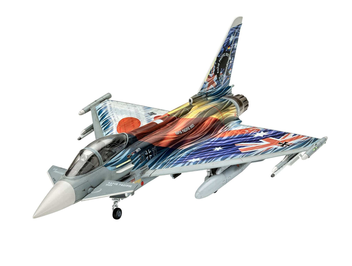 Revell 05649 1/72 Eurofighter – Pacific Exclusive Edition Plastic Model Kit - Hobbytech Toys