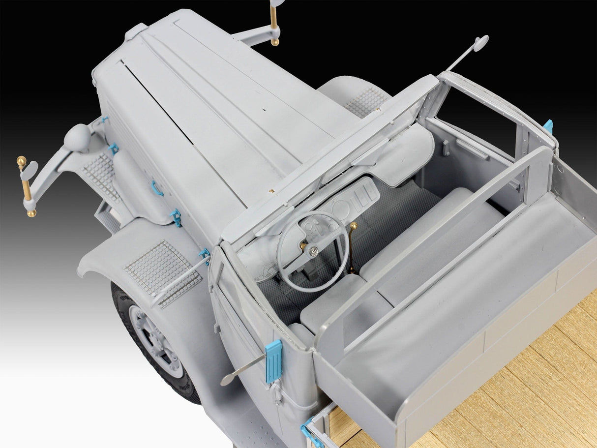 Revell 07580 1/24 Bussing 8000 S 13 with Trailer Plastic Model Kit - Hobbytech Toys