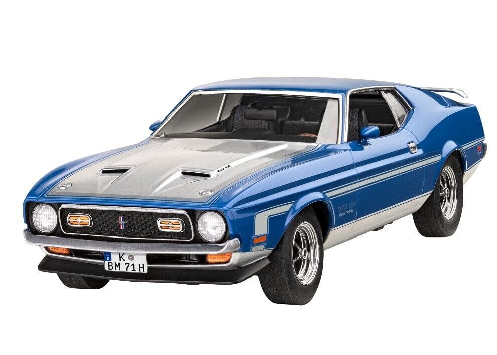 Revell 07699 1/25 1971 Mustang Boss 351 Plastic Model Kit - Hobbytech Toys